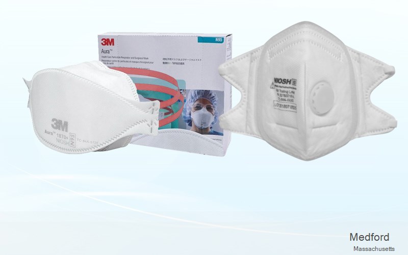 Medford Middlesex Massachusetts MA N95 mask
