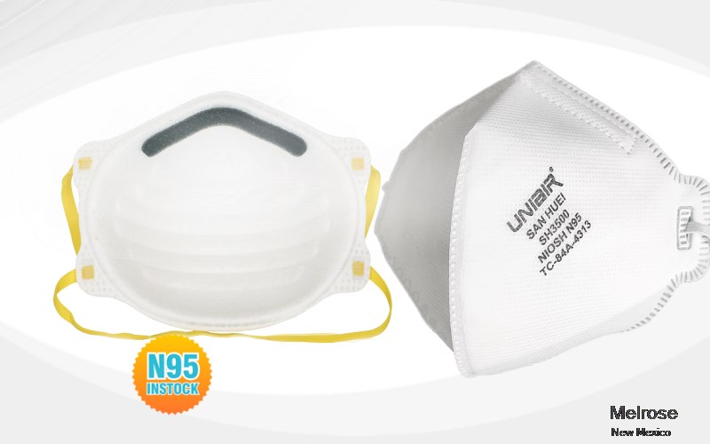 Melrose Curry New Mexico NM N95 mask