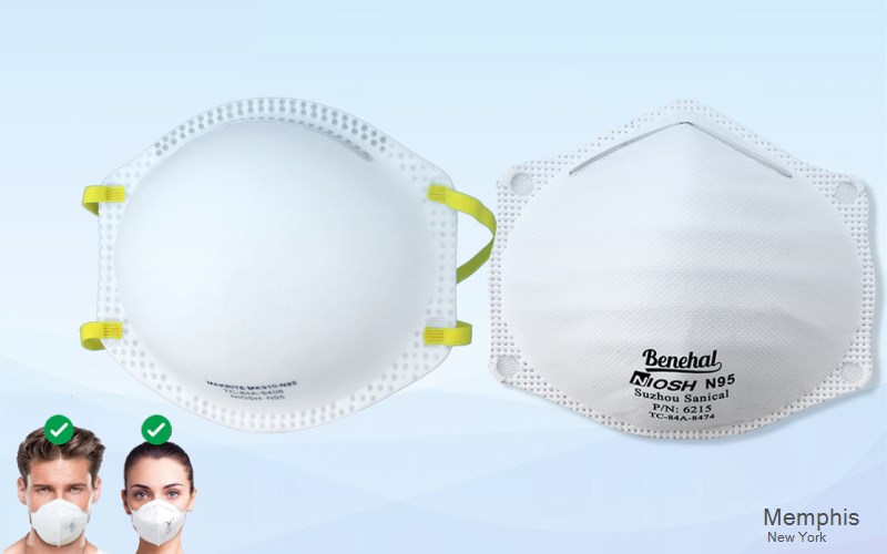 Memphis Onondaga New York NY N95 mask