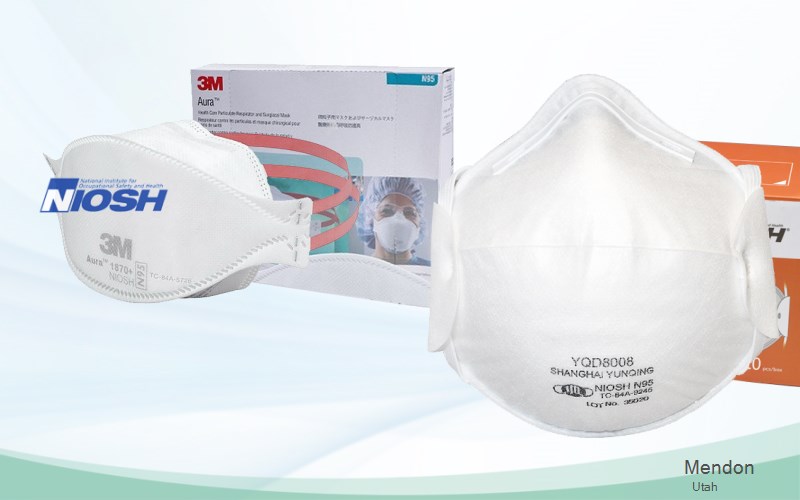 Mendon Cache Utah UT N95 mask