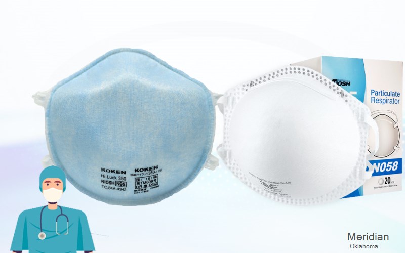 Meridian Logan Oklahoma OK N95 mask