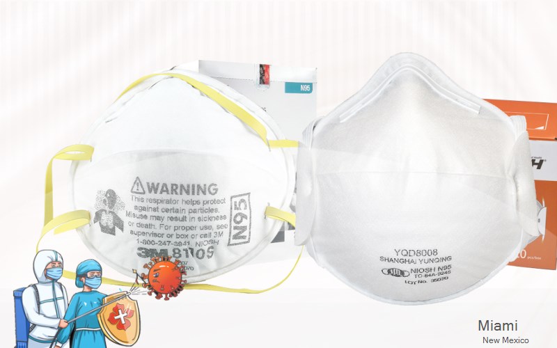 Miami Colfax New Mexico NM N95 mask