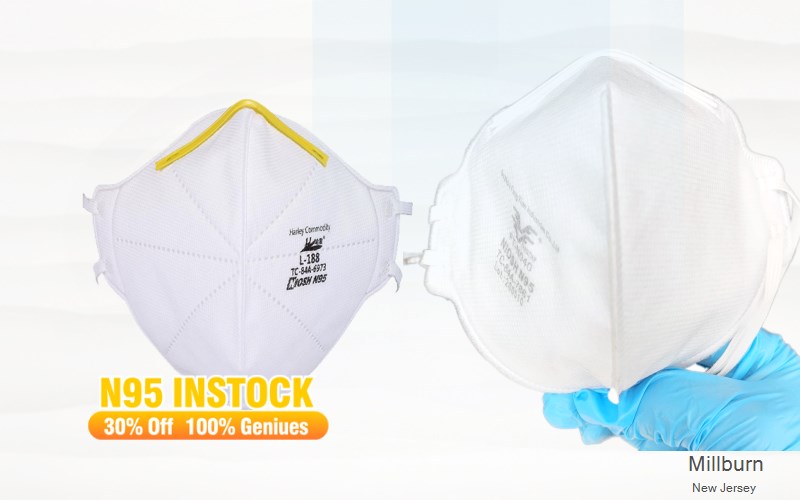 Millburn Essex New Jersey NJ N95 mask