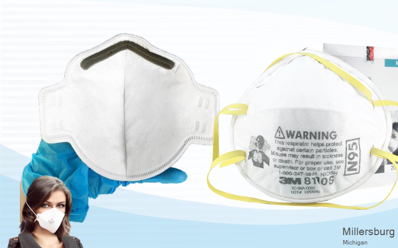 Millersburg Presque Isle Michigan MI N95 mask