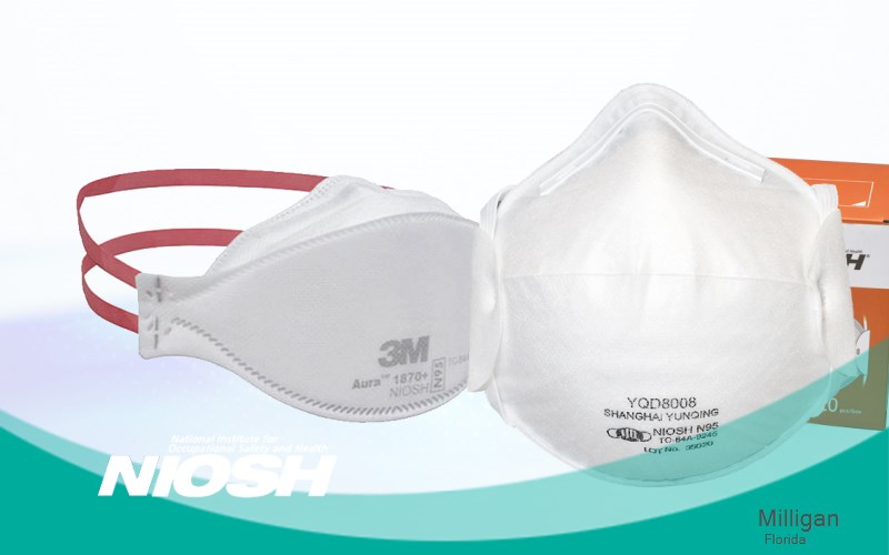 Milligan Okaloosa Florida FL N95 mask