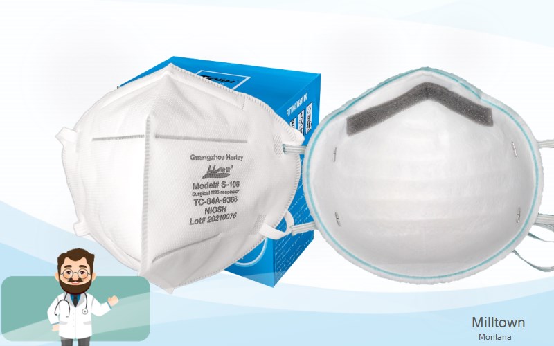 Milltown Missoula Montana MT N95 mask