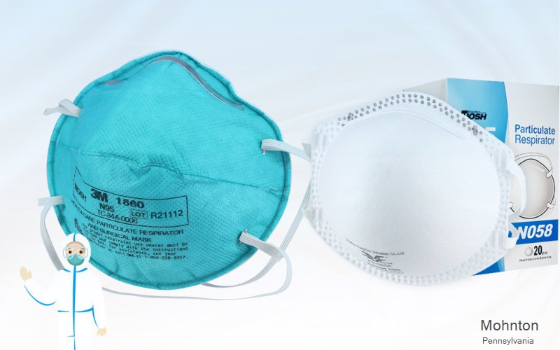 Mohnton Berks Pennsylvania PA N95 mask