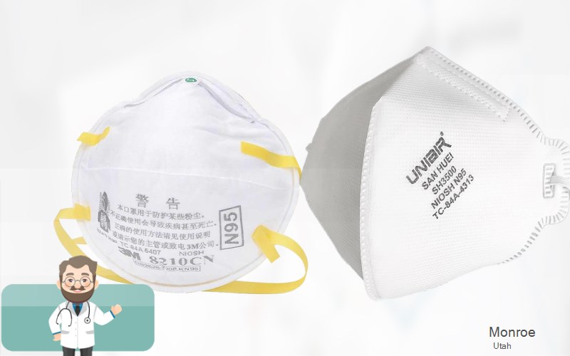 Monroe Sevier Utah UT N95 mask