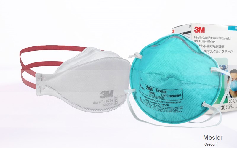 Mosier Wasco Oregon OR N95 mask