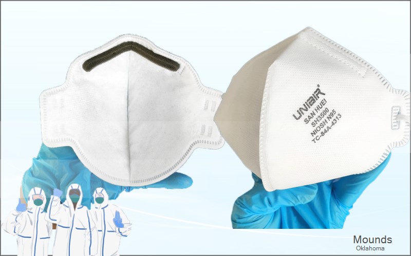 Mounds Creek Oklahoma OK N95 mask