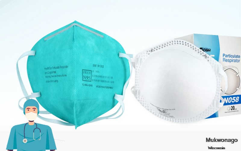 Mukwonago Waukesha Wisconsin WI N95 mask