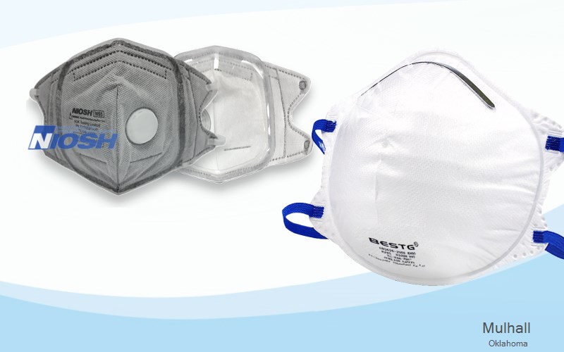 Mulhall Logan Oklahoma OK N95 mask