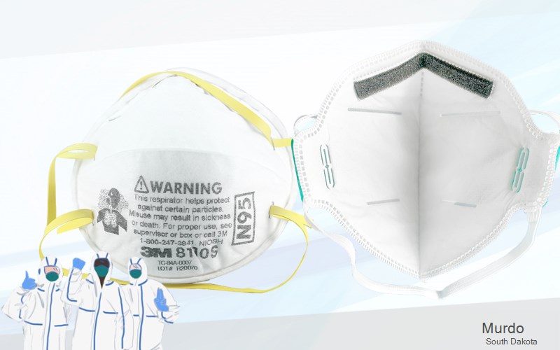 Murdo Jones South Dakota SD N95 mask