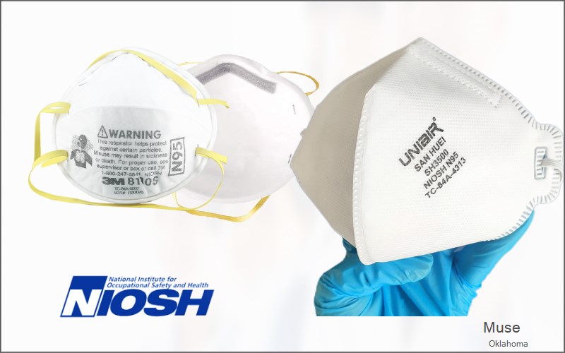 Muse Le Flore Oklahoma OK N95 mask