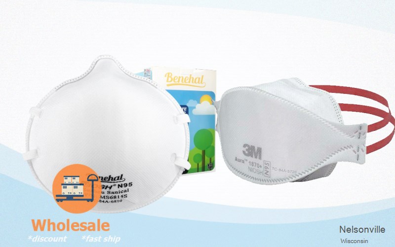 Nelsonville Portage Wisconsin WI N95 mask