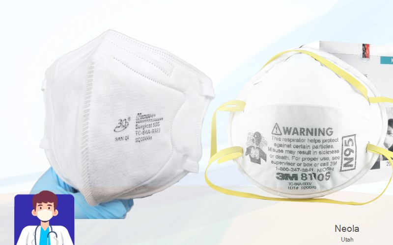 Neola Duchesne Utah UT N95 mask