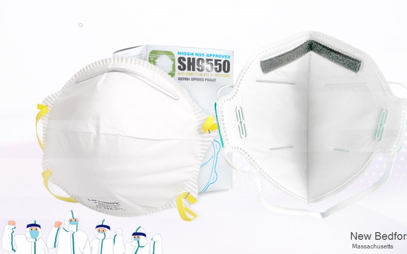 New Bedford Bristol Massachusetts MA N95 mask