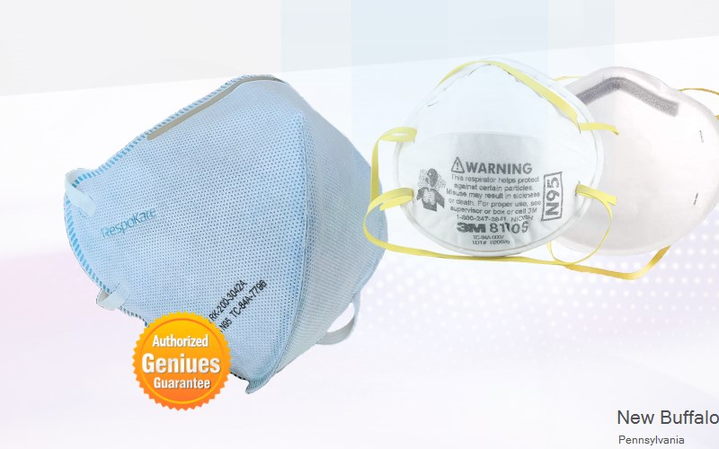 New Buffalo Perry Pennsylvania PA N95 mask