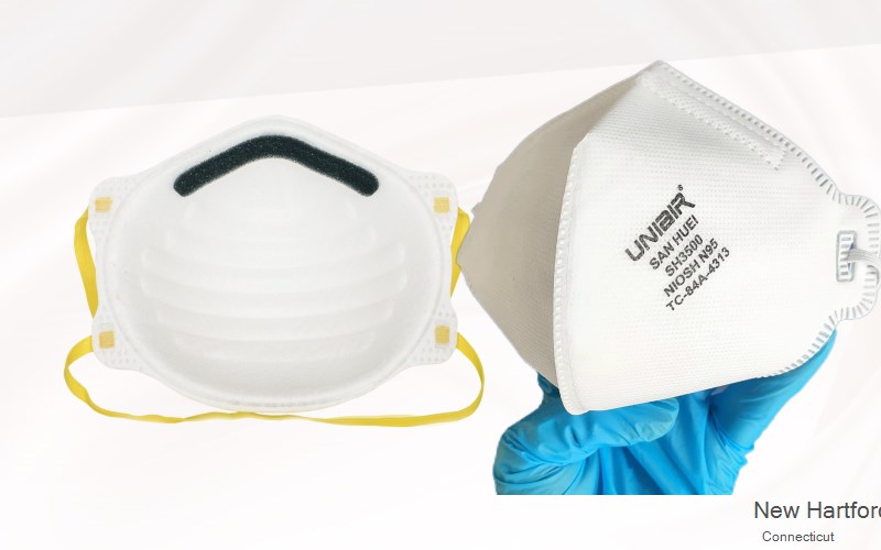 New Hartford Litchfield Connecticut CT N95 mask