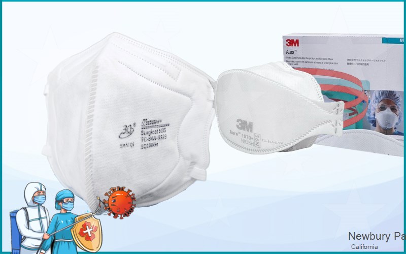 Newbury Park Ventura California CA N95 mask