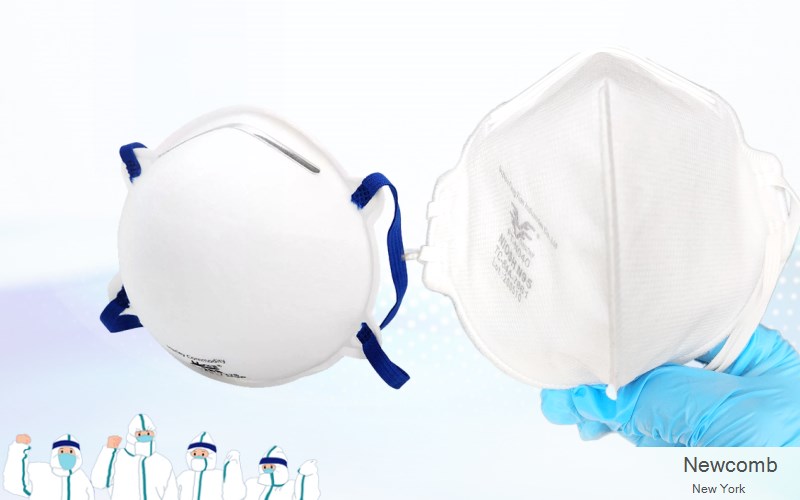 Newcomb Essex New York NY N95 mask