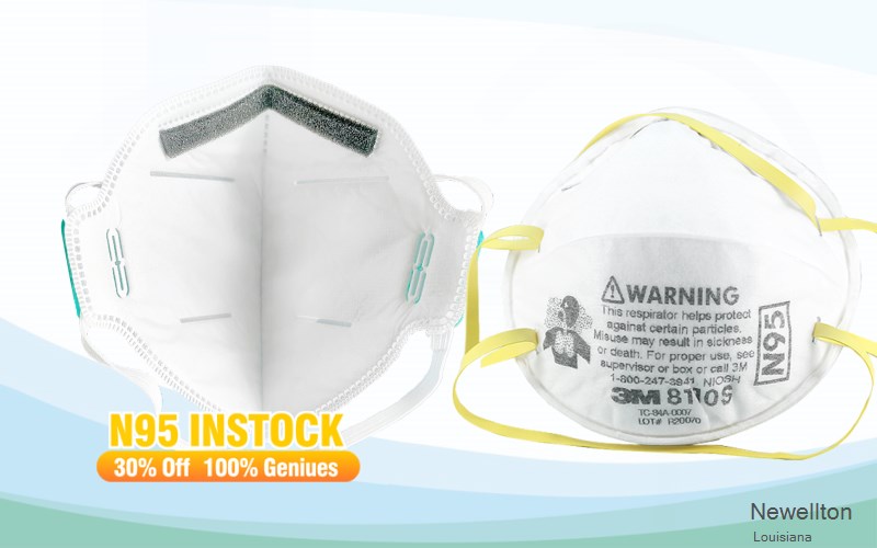 Newellton Tensas Louisiana LA N95 mask