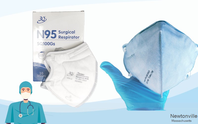 Newtonville Middlesex Massachusetts MA N95 mask