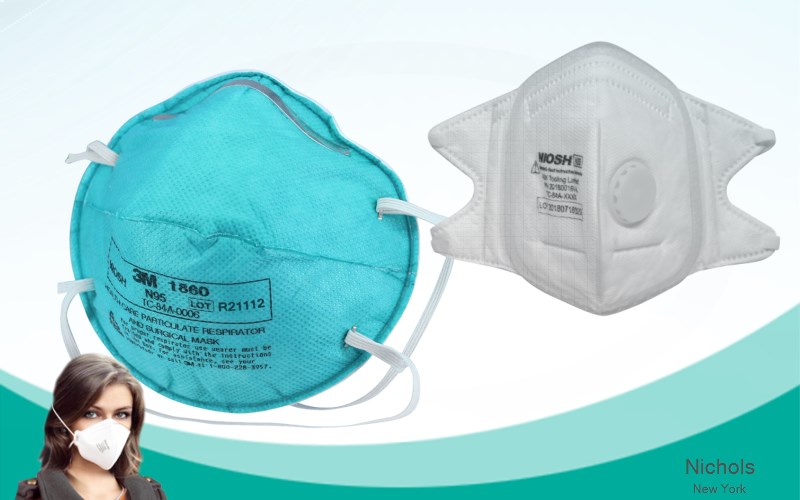 Nichols Tioga New York NY N95 mask