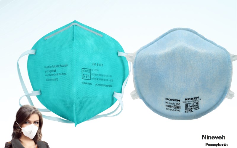 Nineveh Greene Pennsylvania PA N95 mask
