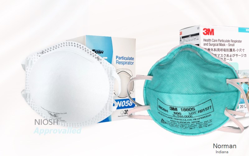 Norman Jackson Indiana IN N95 mask