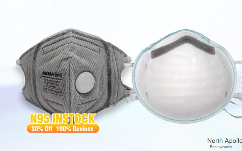North Apollo Armstrong Pennsylvania PA N95 mask