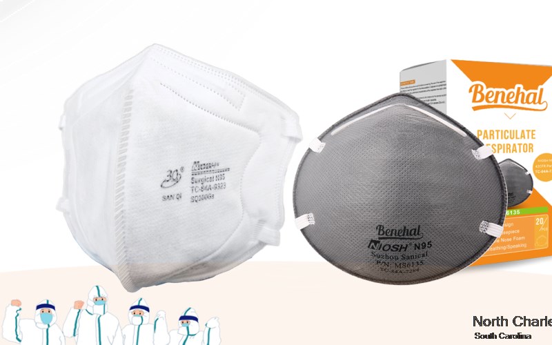 North Charleston Dorchester South Carolina SC N95 mask