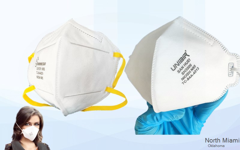 North Miami Ottawa Oklahoma OK N95 mask