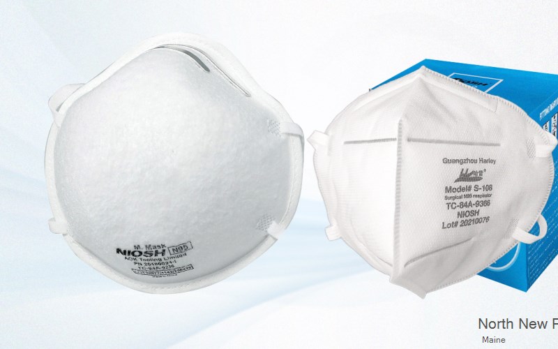North New Portland Somerset Maine ME N95 mask