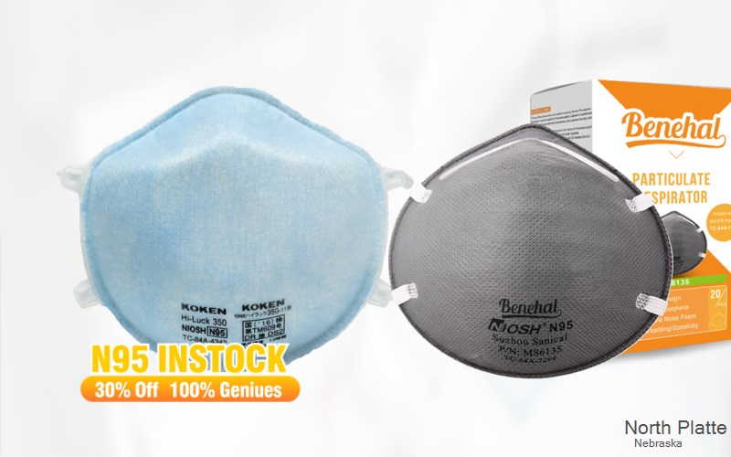 North Platte Lincoln Nebraska NE N95 mask