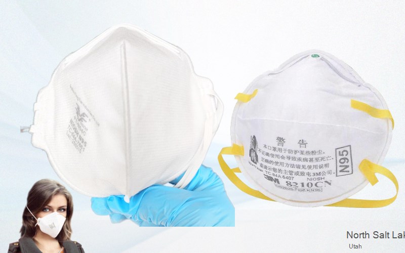 North Salt Lake Davis Utah UT N95 mask