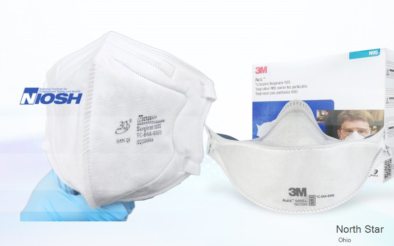 North Star Darke Ohio OH N95 mask