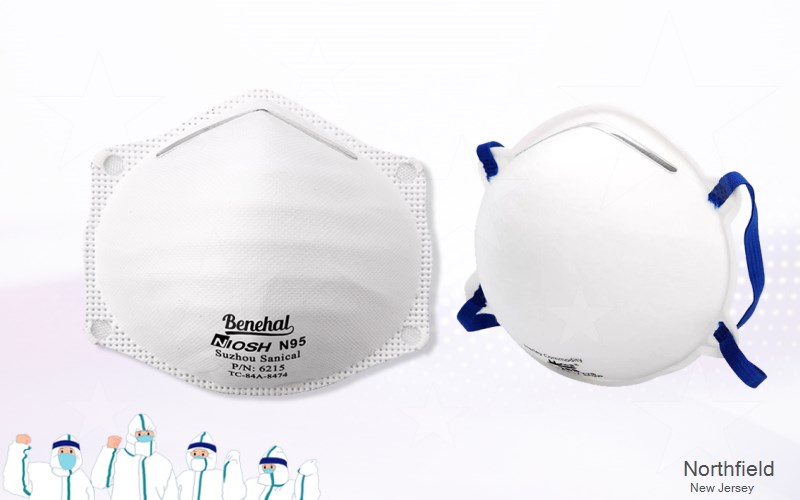 Northfield Atlantic New Jersey NJ N95 mask