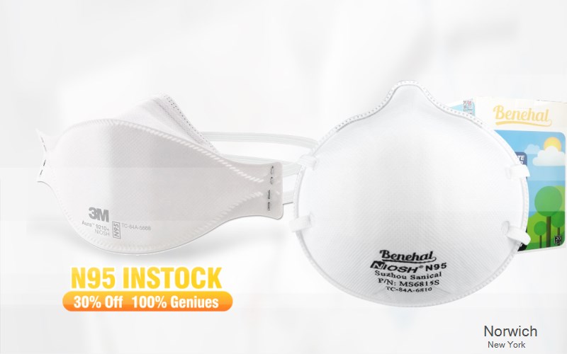 Norwich Chenango New York NY N95 mask