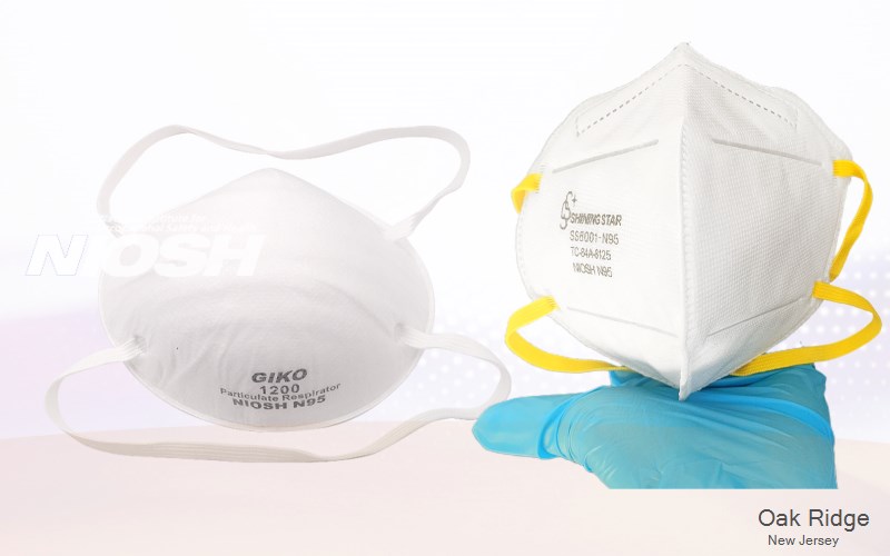 Oak Ridge Passaic New Jersey NJ N95 mask