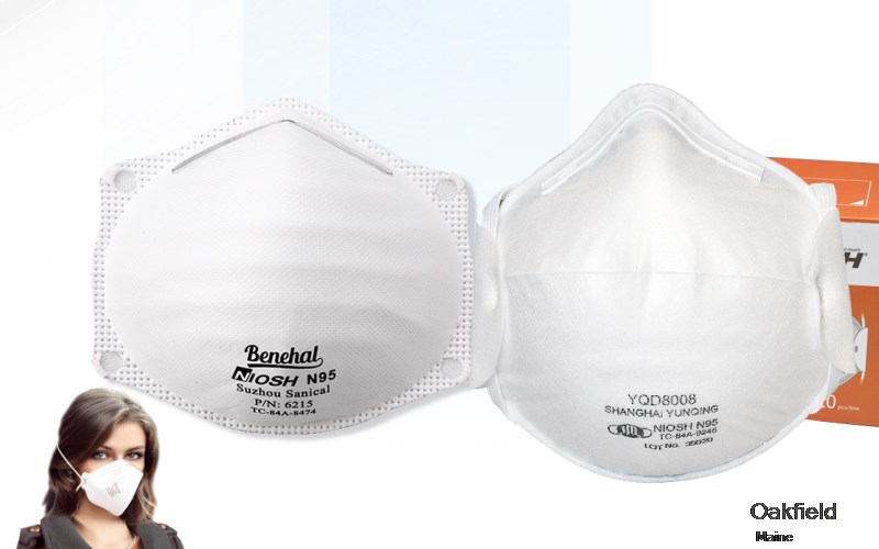 Oakfield Aroostook Maine ME N95 mask