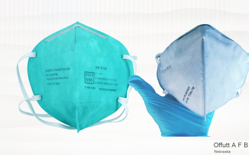 Offutt A F B Sarpy Nebraska NE N95 mask