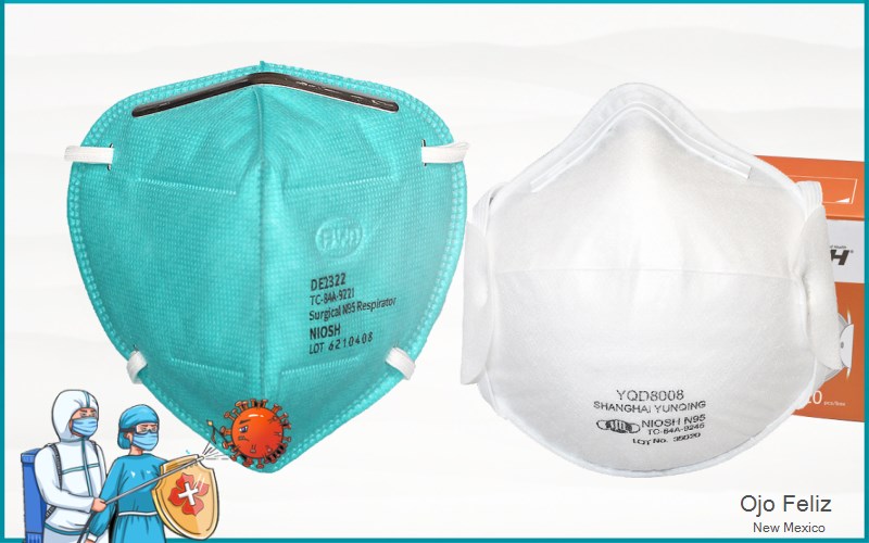 Ojo Feliz Mora New Mexico NM N95 mask