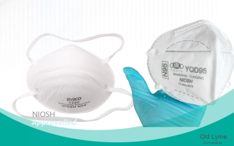 Old Lyme New London Connecticut CT N95 mask