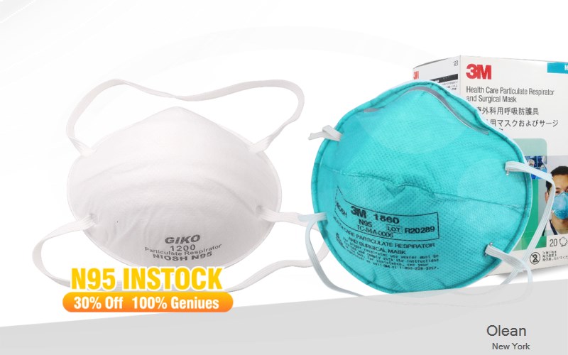 Olean Cattaraugus New York NY N95 mask