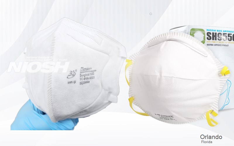 Orlando Brevard Florida FL N95 mask
