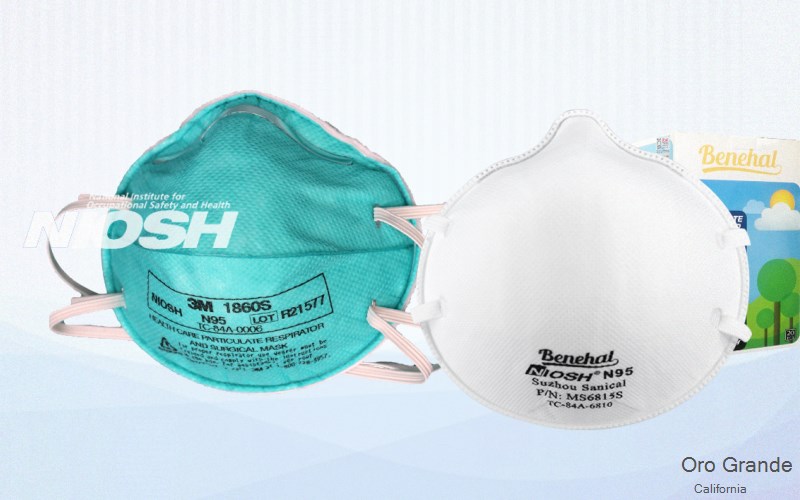 Oro Grande San Bernardino California CA N95 mask