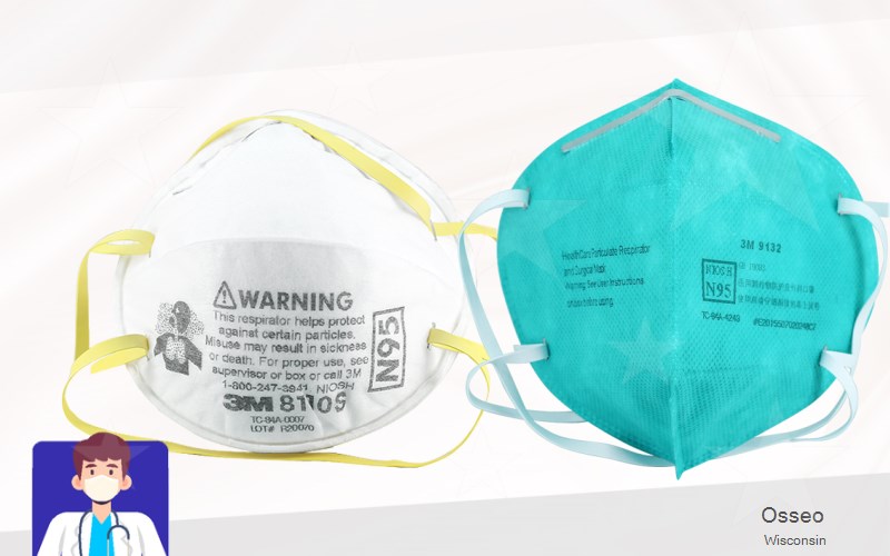 Osseo Trempealeau Wisconsin WI N95 mask