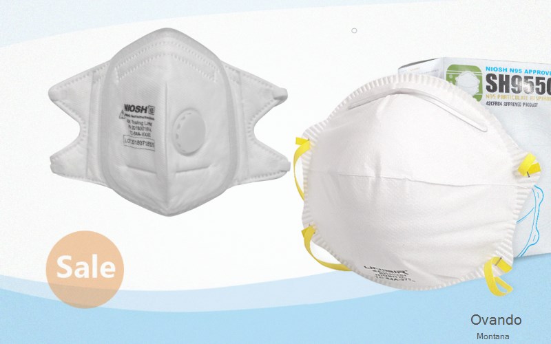 Ovando Powell Montana MT N95 mask
