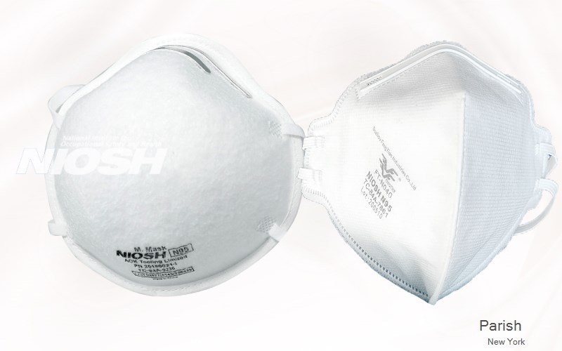 Parish Oswego New York NY N95 mask